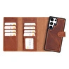 Bloominbag Valeno Mocca Deri Wallet Case Samsung Galaxy S25 Ultra (6.9