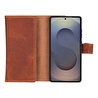 Bloominbag Valeno Mocca Deri Wallet Case Samsung Galaxy S25 Ultra (6.9