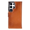 Bloominbag Valeno Siena Tan Deri Wallet Case Samsung Galaxy S25 Ultra (6.9