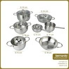 Bernardo Kayra 12 Parça Çelik Set