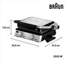 Braun Multigrill 7 Cg7020 Izgaratost