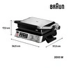 Braun Multigrill 7 Cg7040 Izgaratost