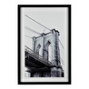 Mudo Home Brooklyn Bridge Çerçeveli̇ Cam Tablo 60x90cm