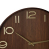Mudo Home Dark Wood Duvar Saati̇ 50cm