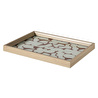 Mudo Home Soft Brown Dekorati̇f Tepsi̇ 31x42 Cm
