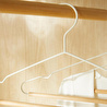 Ocean Home Textile 3'lü Ahşap Destekli Ekru Renk Metal Giysi Askısı 19.5 X 42 X 0.34 Cm