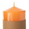 Mudo Home Sütun Mum Turuncu 7x10cm