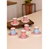 The Mia Cucina Türk Kahvesi Fincan Takımı 6 Kişilik