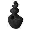 Mudo Home Black Stone Bi̇blo 21x10x28 Cm