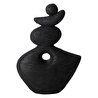 Mudo Home Black Stone Bi̇blo 21x10x28 Cm