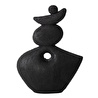 Mudo Home Black Stone Bi̇blo 17x7x23 Cm