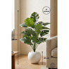 Biçiçek Monstera Bitkisi 65 Cm Küre Saksıda