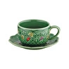Lucky Art Vinea Seramik Yeşil Çay Fincanı 280 Ml