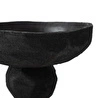 Mudo Home Black Stone Dekorati̇f Sunumluk 18x18x10 Cm
