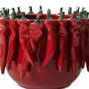 Mudo Home Chili Dekorati̇f Kase 25x25x19cm
