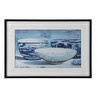 Mudo Home Blue Vessel Çerçeveli̇ Yağliboya Tablo 63x93 Cm