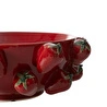 Mudo Home Strawberry Dekorati̇f Kase 32x32x12cm