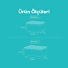 Vienev 20'li Buzdolabı Düzenleyici Organizer Mikrodalgaya Uygun Difriz Saklama Kabı Yeşil
