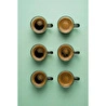 Vienev Gri Kulplu 6'lı Cam Espresso Bardağı Seti - 95 Ml