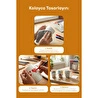 Vienev Diy Kupanı Kendin Tasarla Seti Paşabahçe X Edding - 2 Kupa + 4 Renk (siyah, Sarı, Kırmızı, Mor)