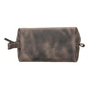 Bloominbag Voyage Cocoa Brown Hakiki Deri Dopp Kit – X Large