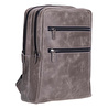 Bloominbag Atelier Ash Gray Hakiki Deri Laptop Sırt Çantası – 16” Uyumlu
