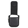 Bloominbag Aurel Onyx Black Charm Hakiki Deri Airpods Kılıfı – Airpods 1 & 2 Uyumlu