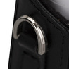 Bloominbag Aurel Onyx Black Charm Hakiki Deri Airpods Kılıfı – Airpods 1 & 2 Uyumlu
