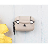 Bloominbag Aurel Snap Mocca Sand Hakiki Deri Airpods 3 Kılıfı – Charm Airpods Case