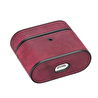 Bloominbag Aurel Clip Fuchsia Bloom Hakiki Deri Airpods 3 Kılıfı – Airpods 3 Uyumlu Charm Case