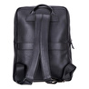Bloominbag Atelier Onyx Black Hakiki Deri Laptop Sırt Çantası – 16” Uyumlu