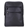 Bloominbag Atelier Onyx Black Hakiki Deri Laptop Sırt Çantası – 16” Uyumlu
