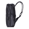 Bloominbag Atelier Onyx Black Hakiki Deri Laptop Sırt Çantası – 16” Uyumlu