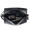 Bloominbag Voyage Marine Blue Hakiki Deri Dopp Kit – X Large