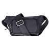 Bloominbag Bloombag Noir Black Hakiki Deri Crossbody Belt Bag
