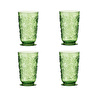 Lucky Art Laurus Akrilik Yeşil 4’lü Bardak Seti 450ml