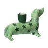 Mudo Home Green Puppy Mumluk 17x6x12 Cm