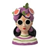 Mudo Home Purple Lady Vazo 15x11x23 Cm