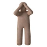 Mudo Home No-see Man Bi̇blo Kahve 18x8x40 Cm