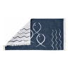 Mudo Home Larissa Fish Çi̇ft Tarafli Ki̇li̇m Laci̇vert Beyaz 80x150