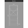 Vienev 5 Raflı Metal Dolap - Metal Ve Ahşap Kitaplık, Mutfak Rafı 150x60 Siyah-ahşap