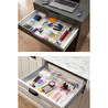 Vienev 7'li Şeffaf Çekmece Içi Düzenleyici Organizer 2x(o.dkdrtgn) 4x(k.dkdrtgn) 1x(d.dktrgn)