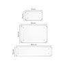 Vienev 7'li Şeffaf Çekmece Içi Düzenleyici Organizer 2x(o.dkdrtgn) 4x(k.dkdrtgn) 1x(d.dktrgn)