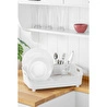 Vienev Lavabo Kenarı Tezgah Üstü Süzgeçli Bulaşıklık Beyaz