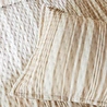 Ocean Home Textile Pamuklu Kapitoneli Bej Renk Çizgi Desen Tek Kişilik Yatak Örtüsü Seti 1 Adet 180 X 230 / 1 Adet 50 X 70 Cm