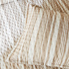 Ocean Home Textile Pamuklu Kapitoneli Bej Renk Çizgi Desen Çift Kişilik Yatak Örtüsü Seti 1 Adet 250 X 230 / 2 Adet 50 X 70 Cm
