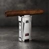 Coho Objet Coho Patron Triple Torch Chrome Puro Çakmağı