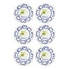 The Mia Palma Servis Tabağı 6lı Set 26 Cm