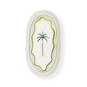 The Mia Italian Summer Oval Servis Tabağı 2li 23 Cm