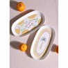 The Mia Italian Summer Oval Servis Tabağı 2li 23 Cm